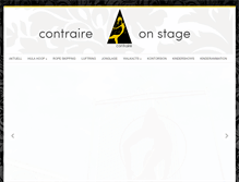 Tablet Screenshot of contraire.de